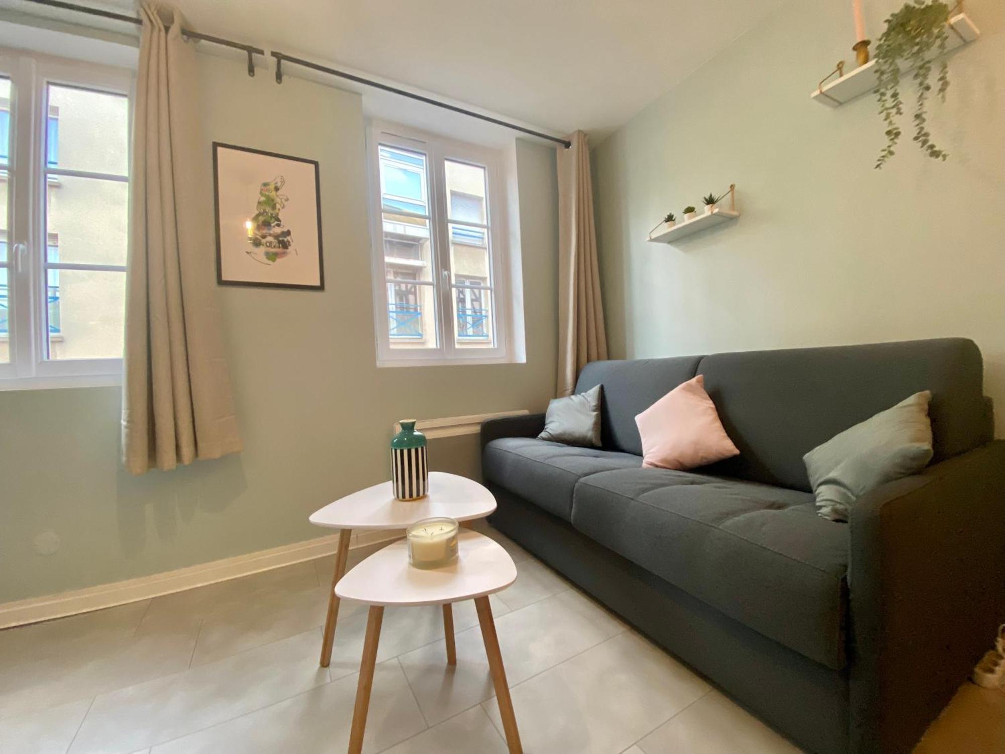 Апартаменти Le 202, Un Studio Cosy Au Coeur De Руан Екстер'єр фото
